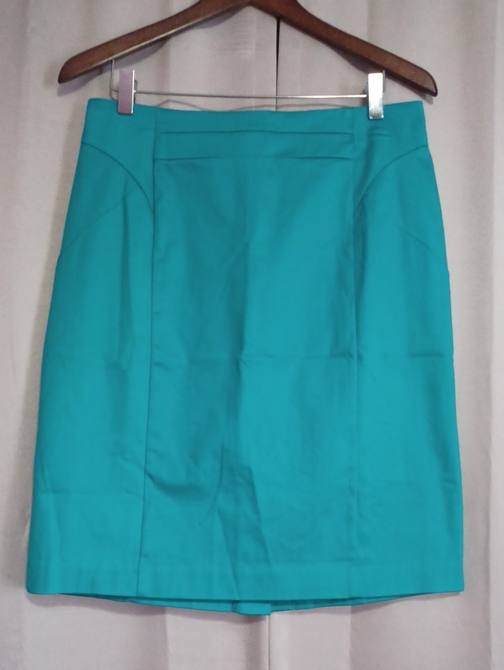 Worthington Teal Pencil Skirt Size 12 Career Office To Cocktail Capsule
